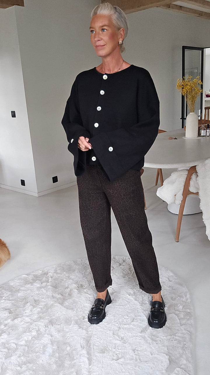 MILEY cardigan black