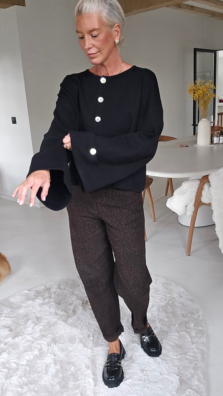 MILEY cardigan black