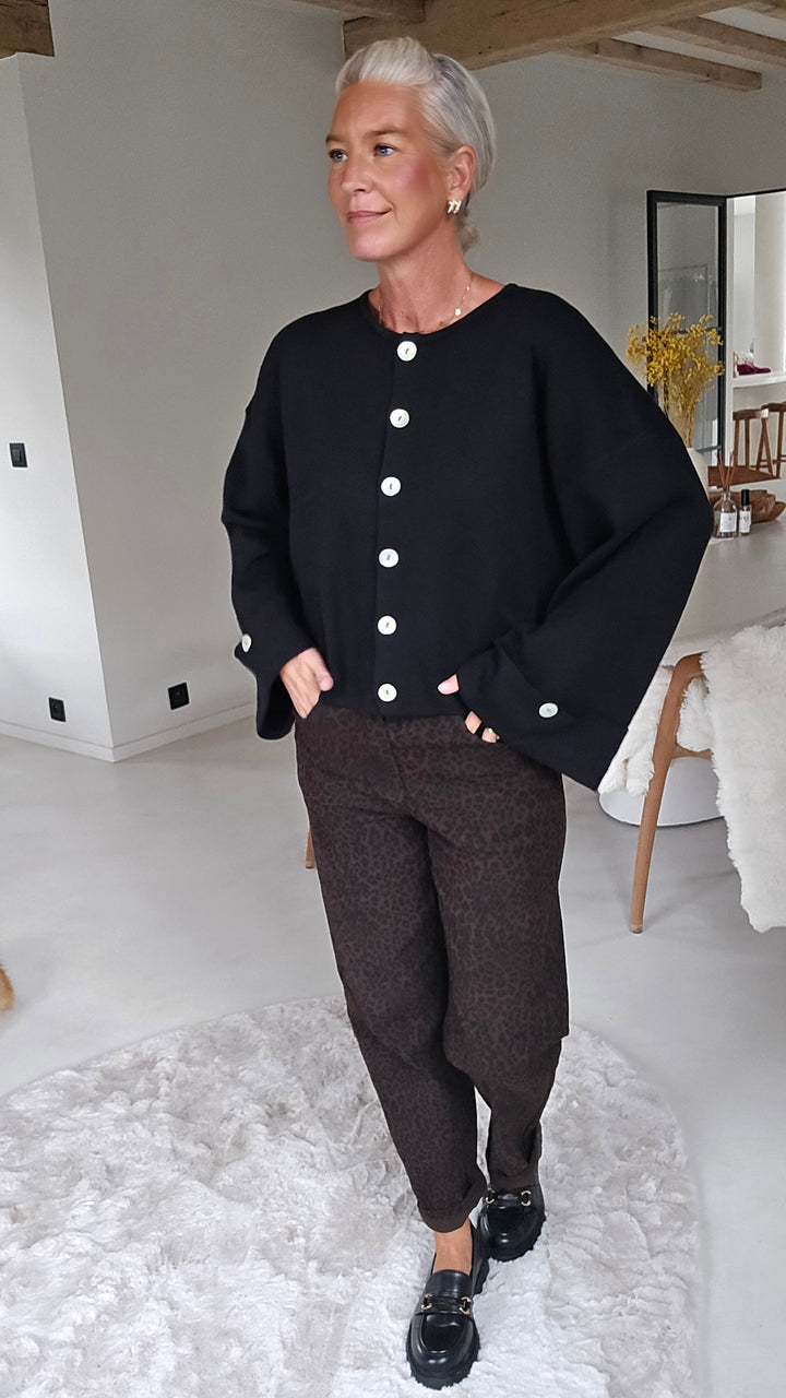 MILEY cardigan black