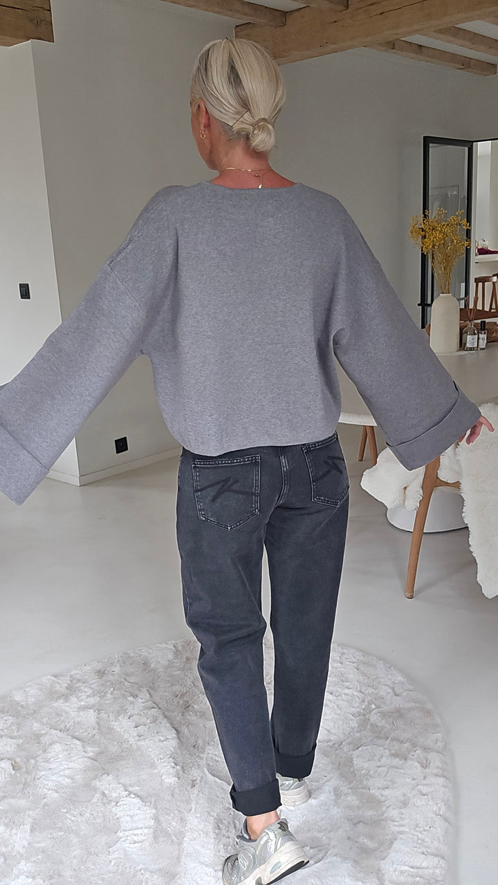 MILEY cardigan grey