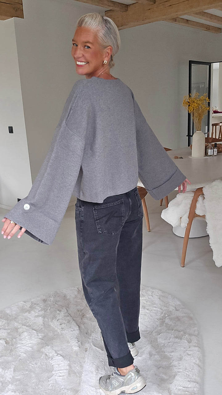 MILEY cardigan grey
