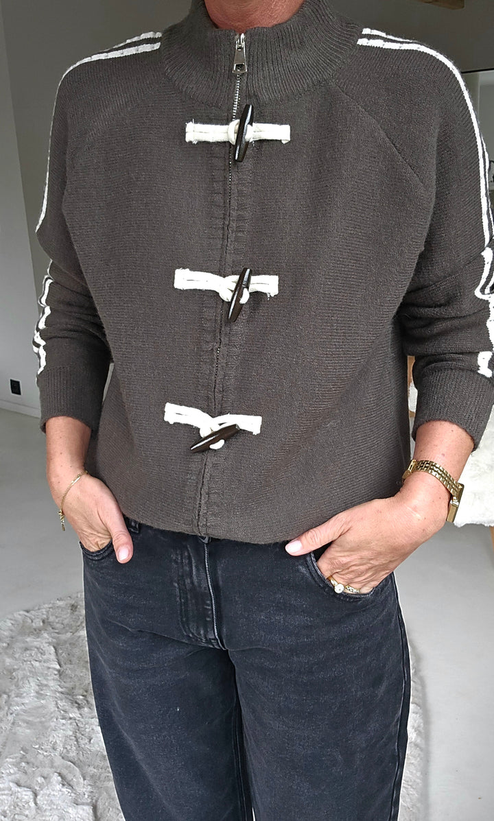 ROXY toggle knit