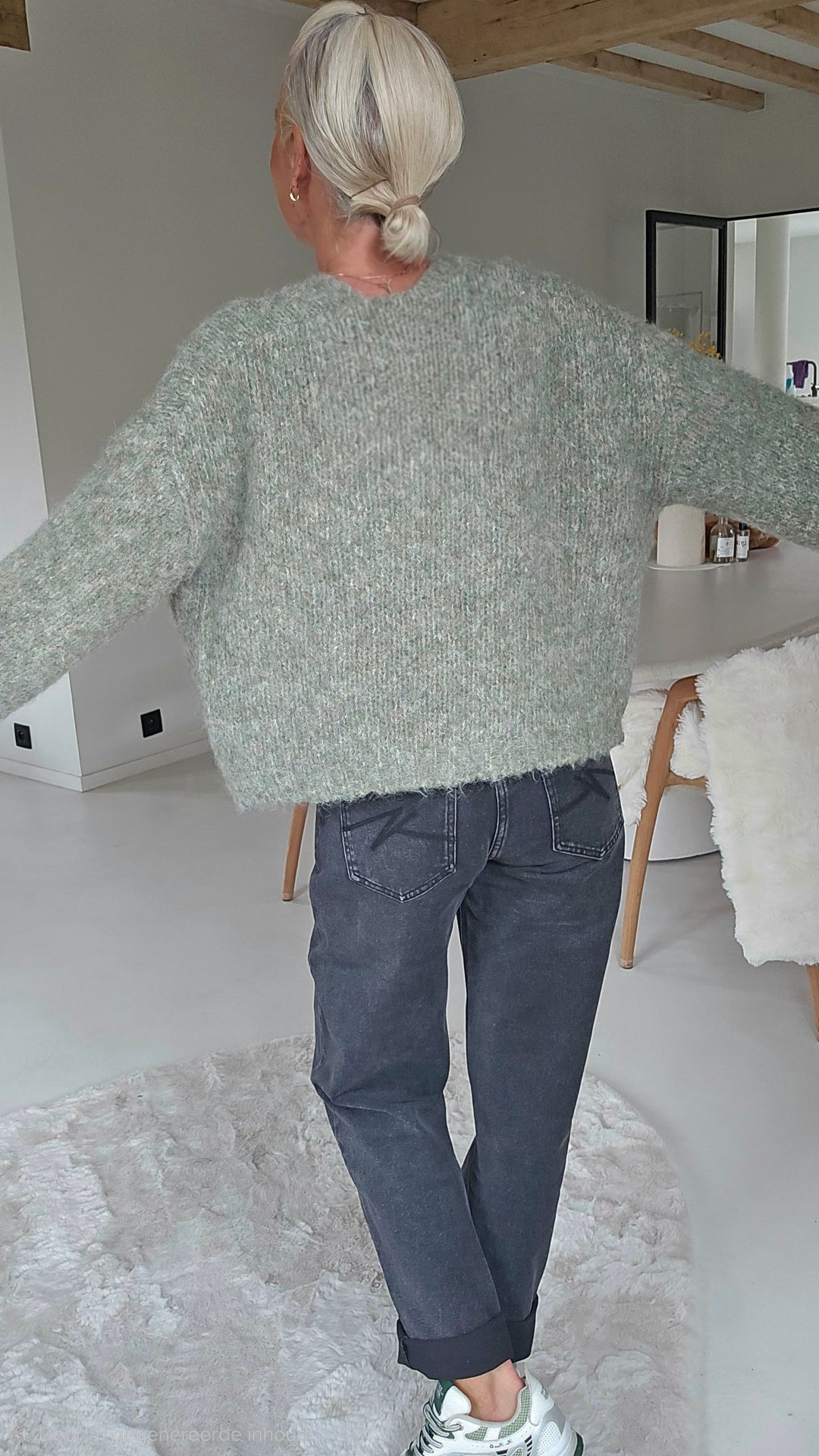 BERTILLE cardigan soft khaki