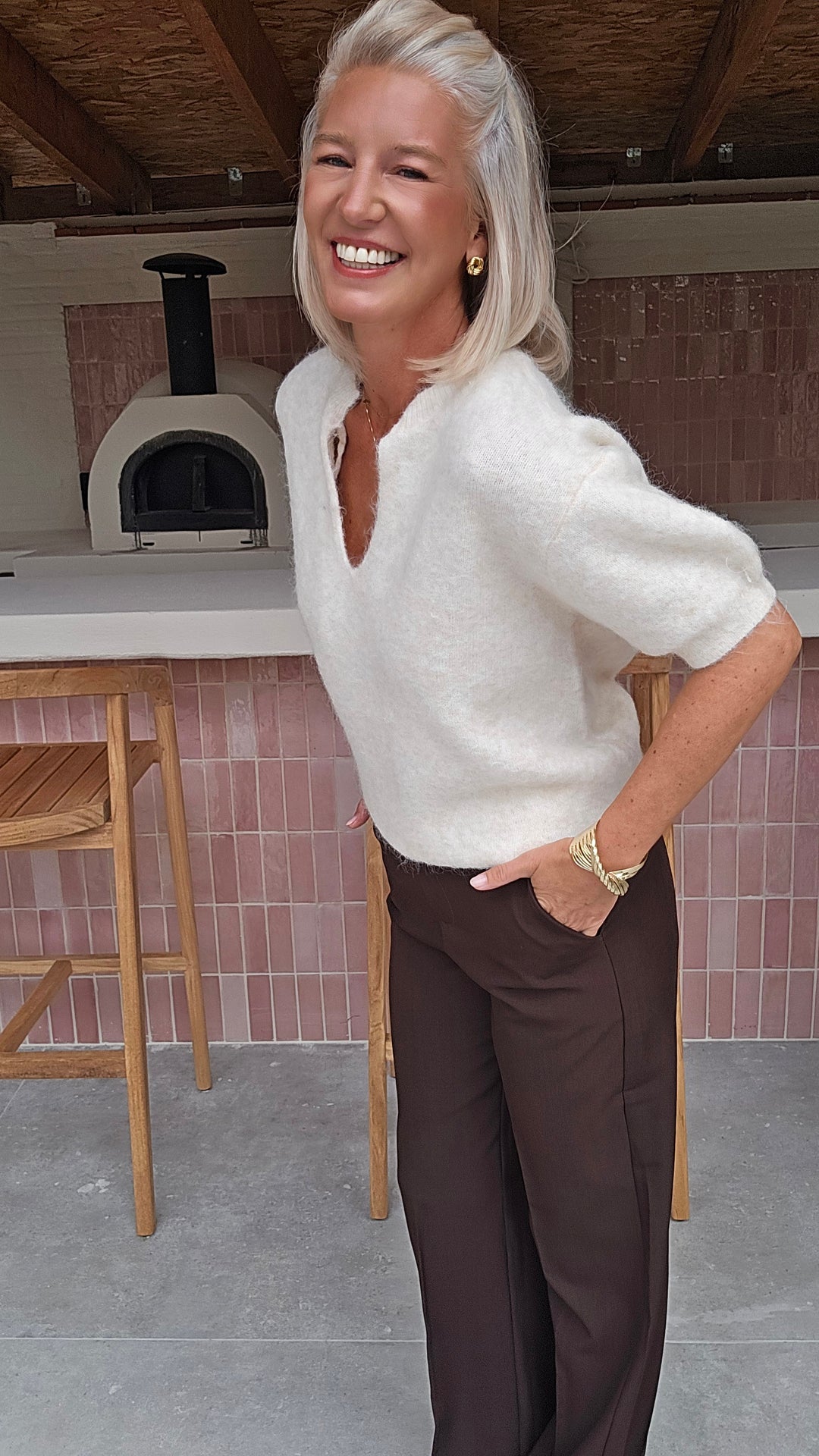 EMMA knit soft beige