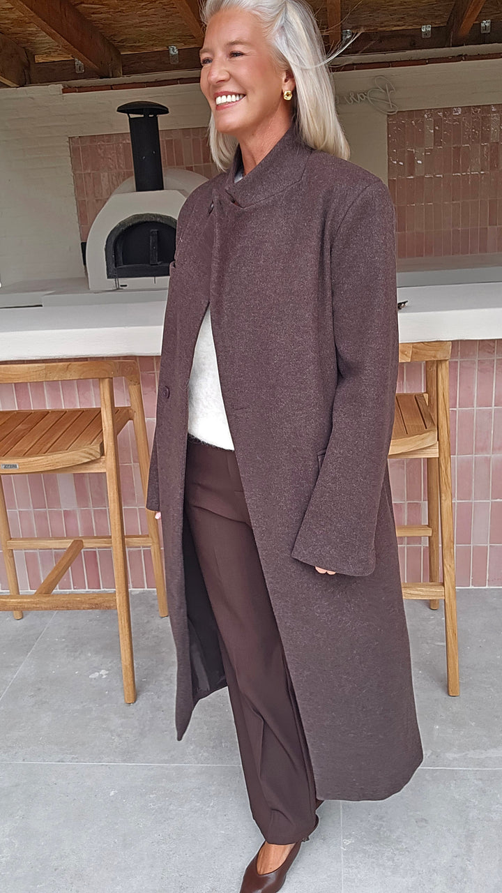 EMILY coat chocolat