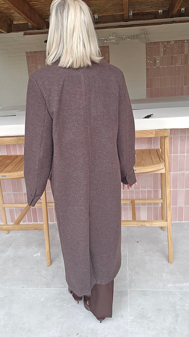 EMILY coat chocolat