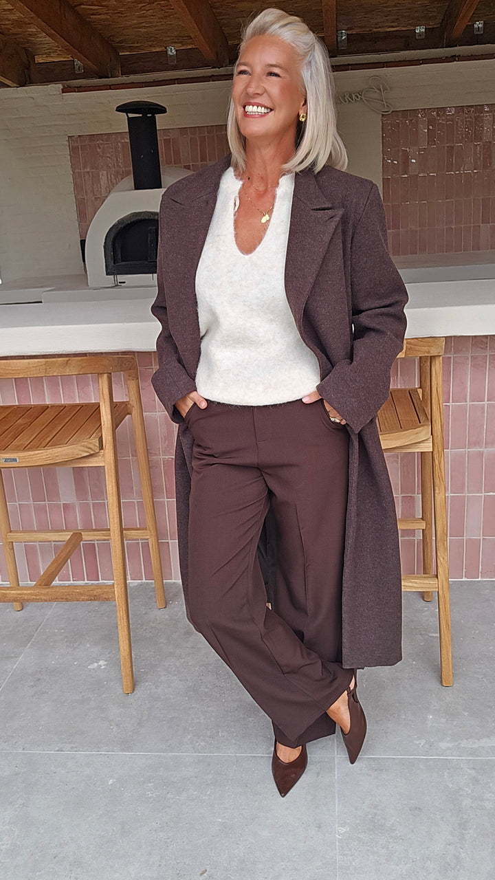 EMILY coat chocolat