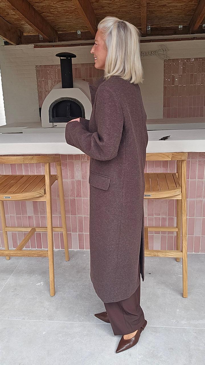 EMILY coat chocolat