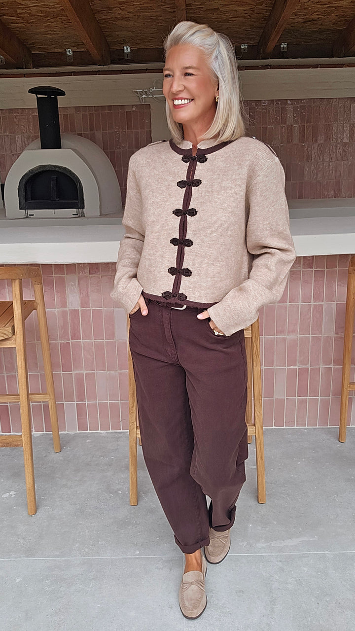 HAYLEY cardigan beige