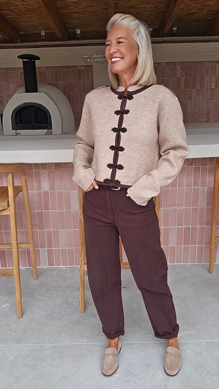 HAYLEY cardigan beige