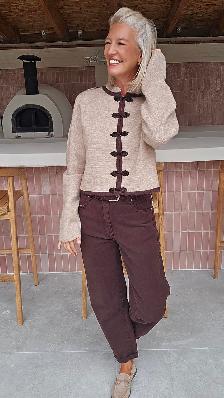 HAYLEY cardigan beige