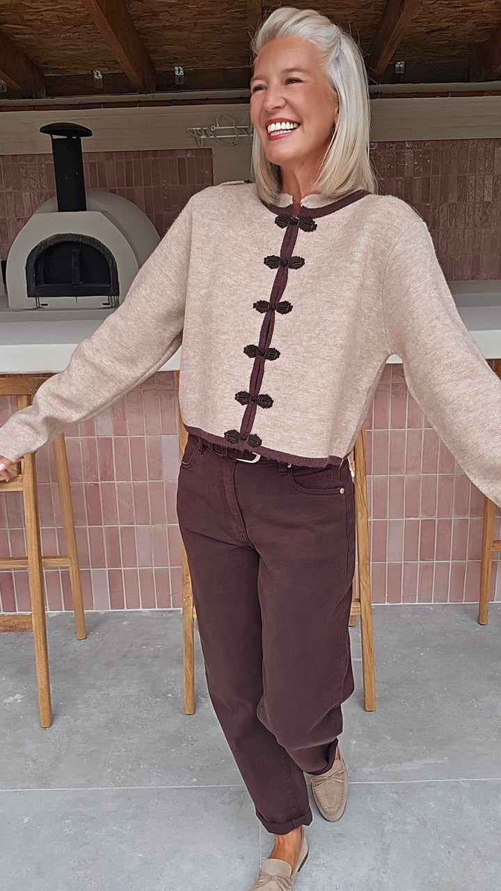 HAYLEY cardigan beige