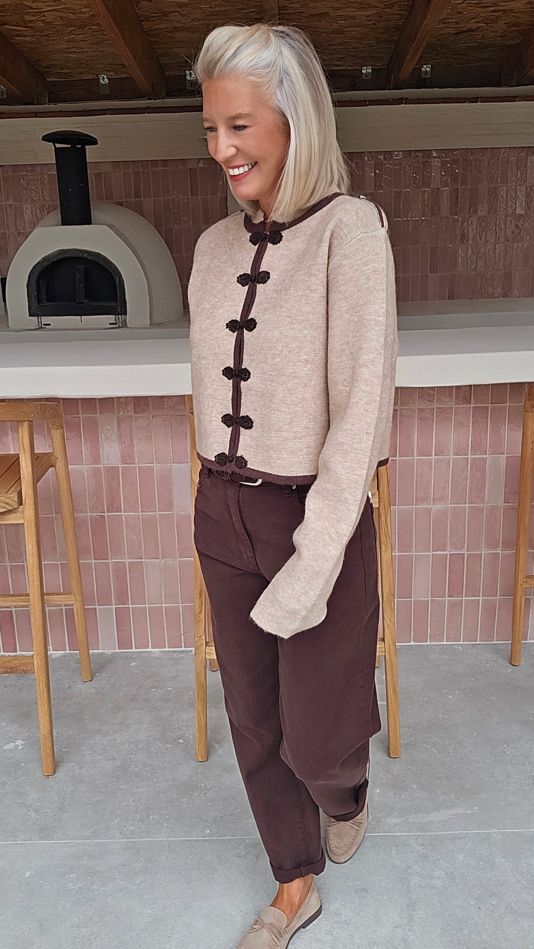 HAYLEY cardigan beige