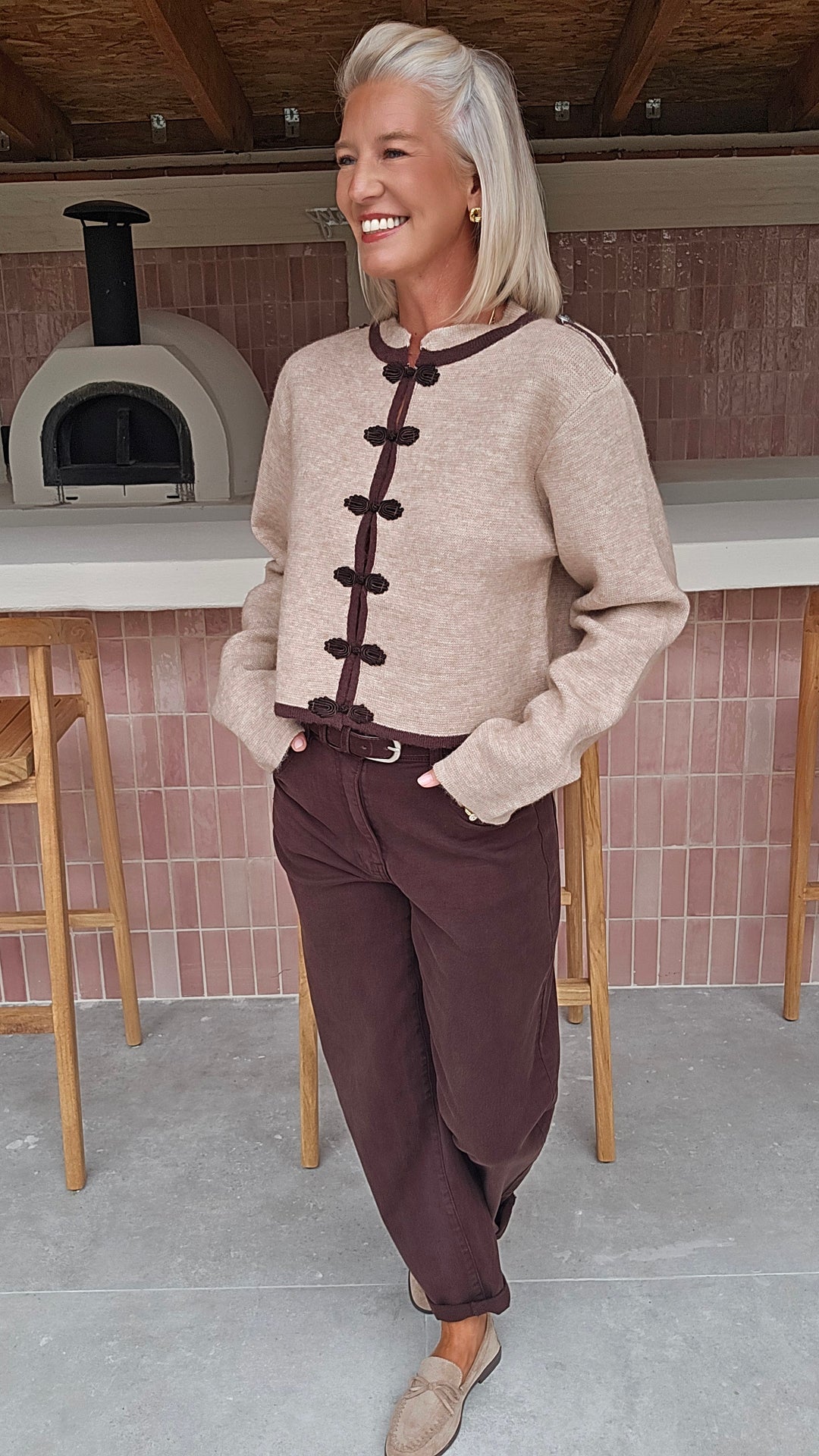 HAYLEY cardigan beige