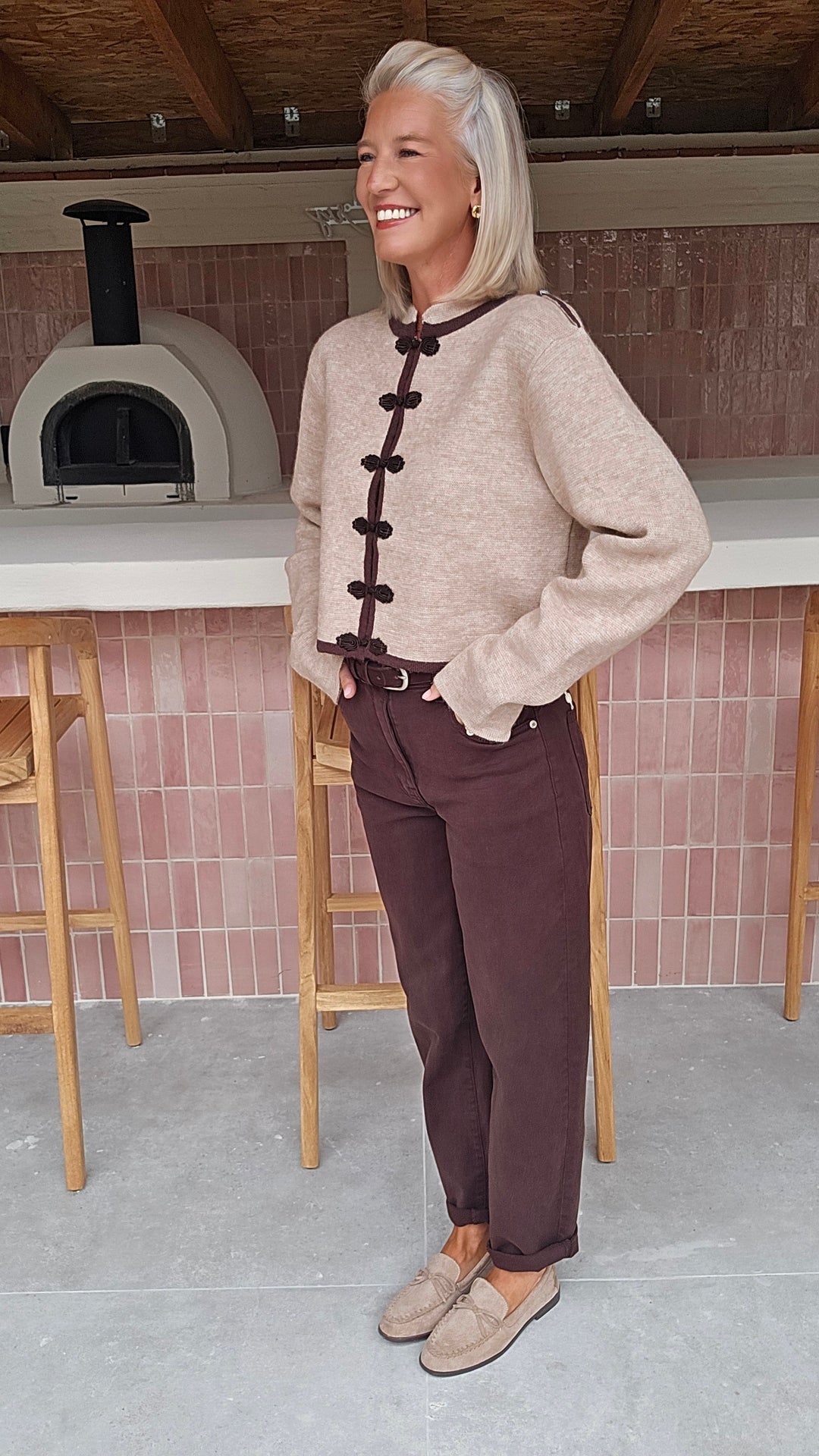 HAYLEY cardigan beige