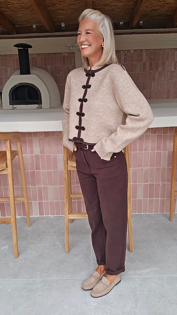 HAYLEY cardigan beige