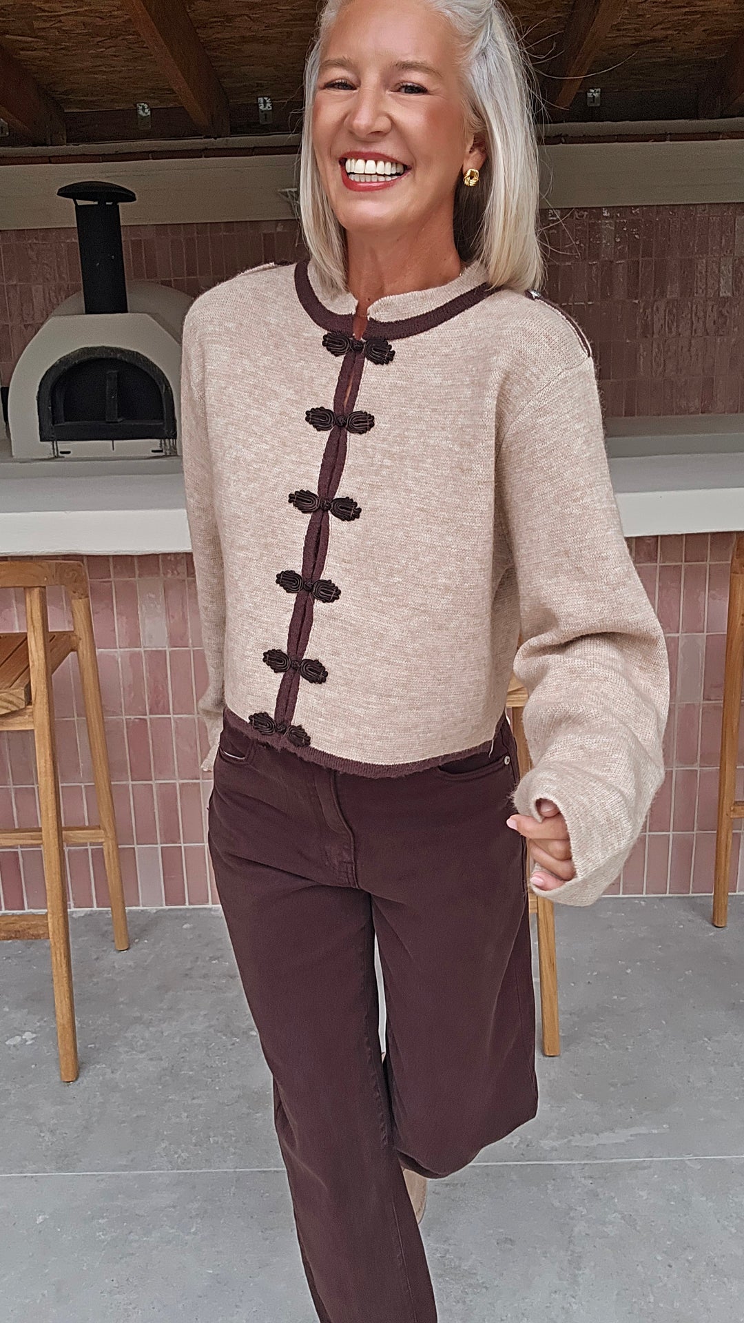 HAYLEY cardigan beige