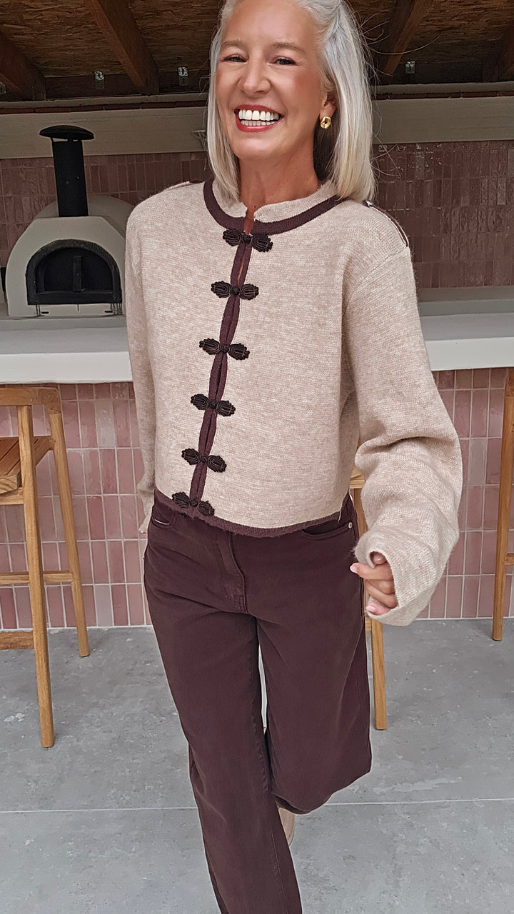 HAYLEY cardigan beige