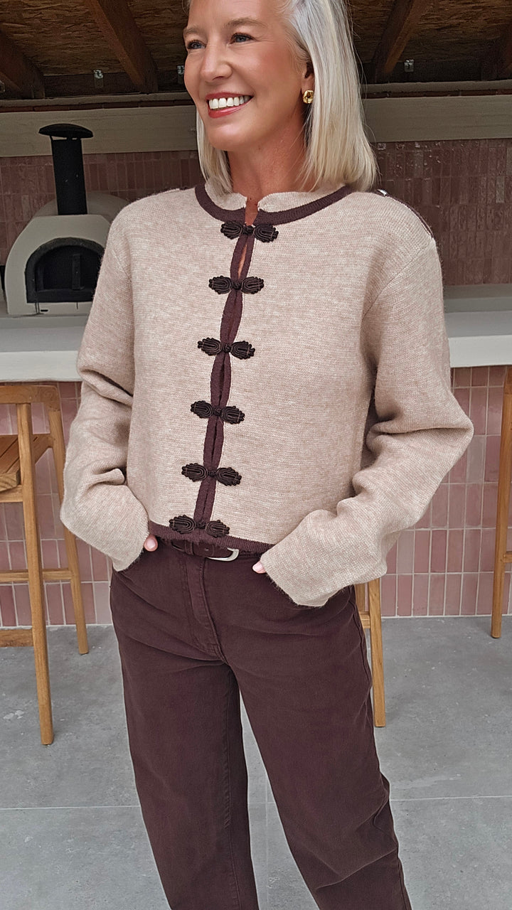 HAYLEY cardigan beige
