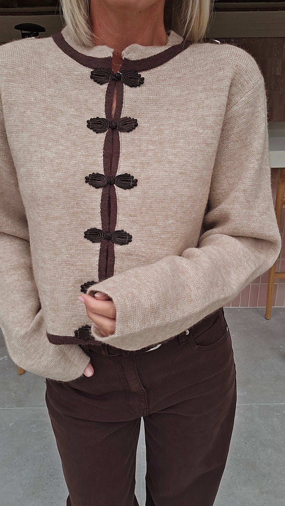 HAYLEY cardigan beige