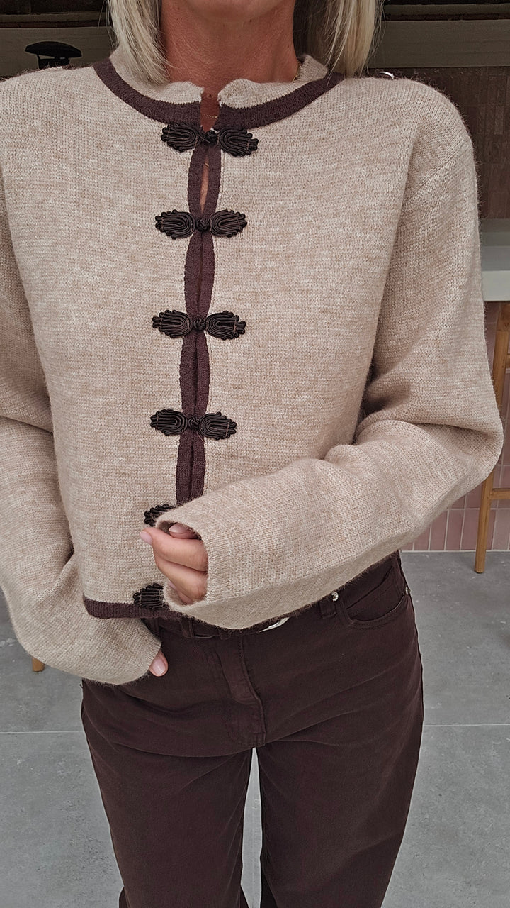 HAYLEY cardigan beige