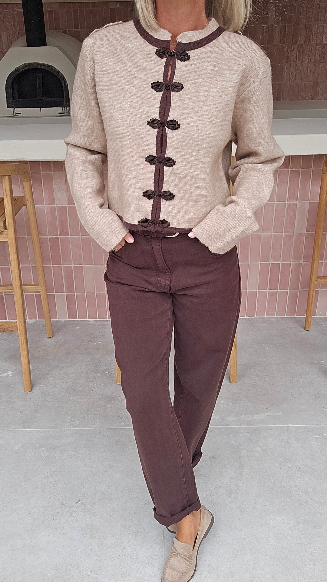 HAYLEY cardigan beige
