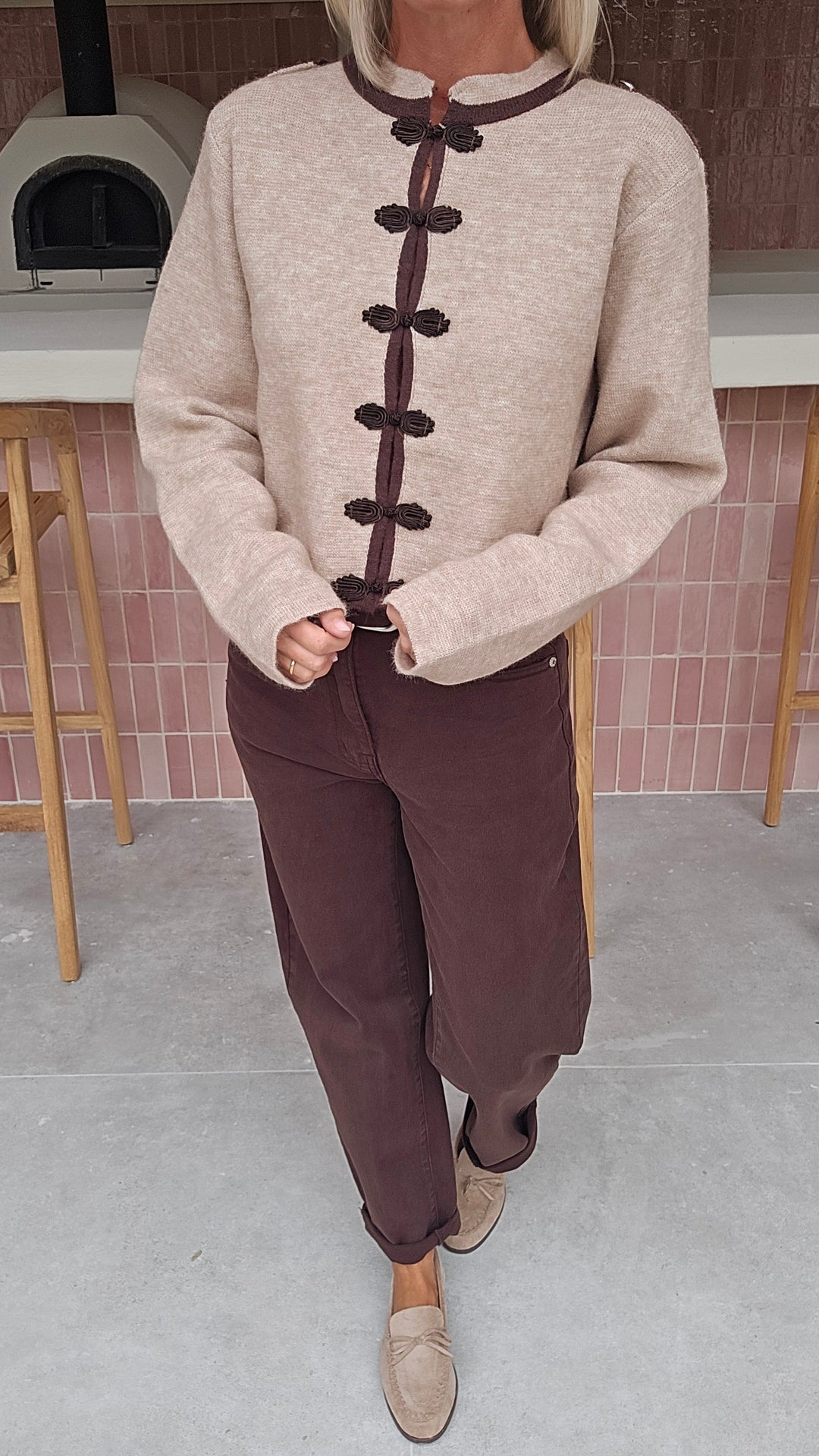 HAYLEY cardigan beige