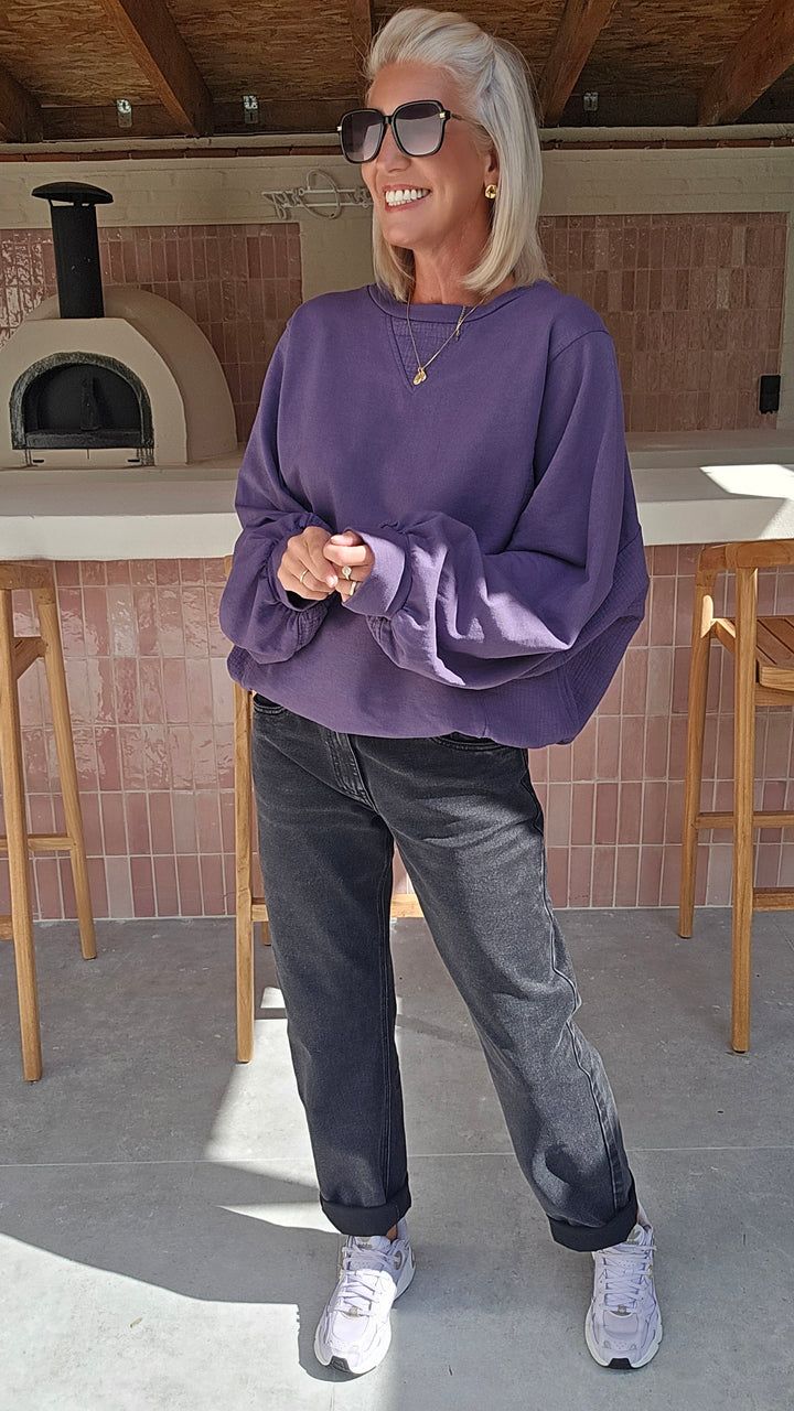 JENNAH sweatshirt violet