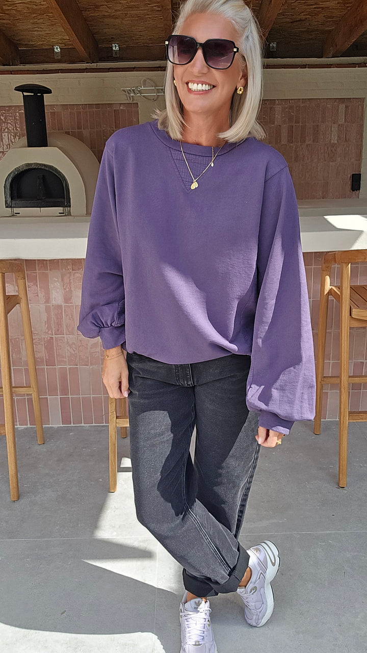 JENNAH sweatshirt violet