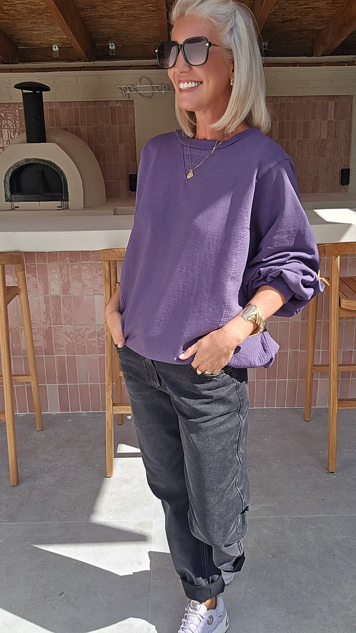 JENNAH sweatshirt violet