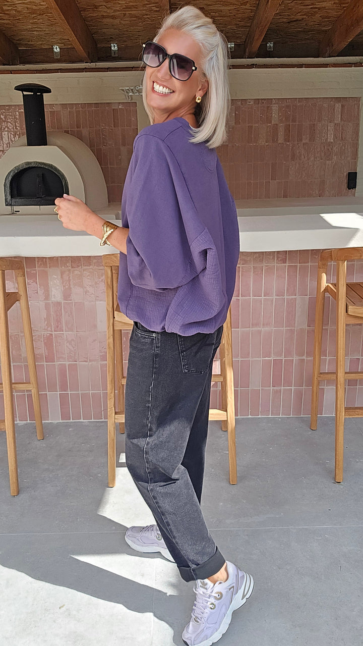 JENNAH sweatshirt violet