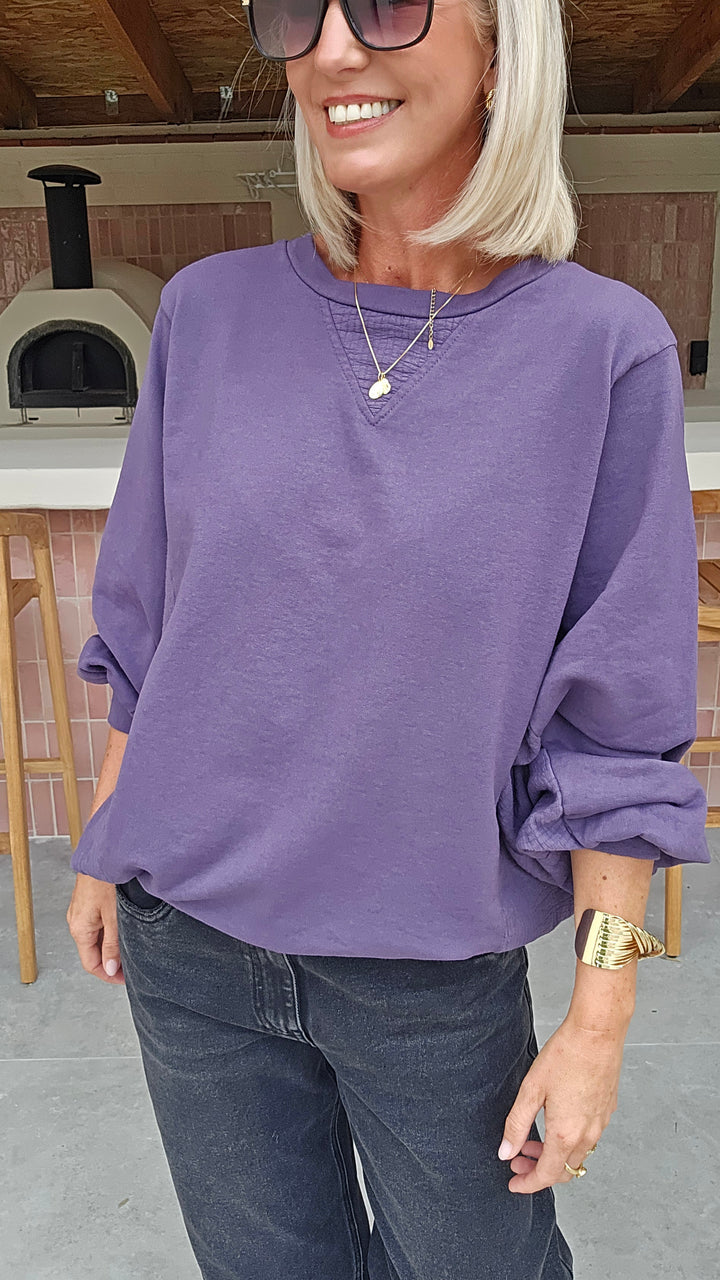 JENNAH sweatshirt violet