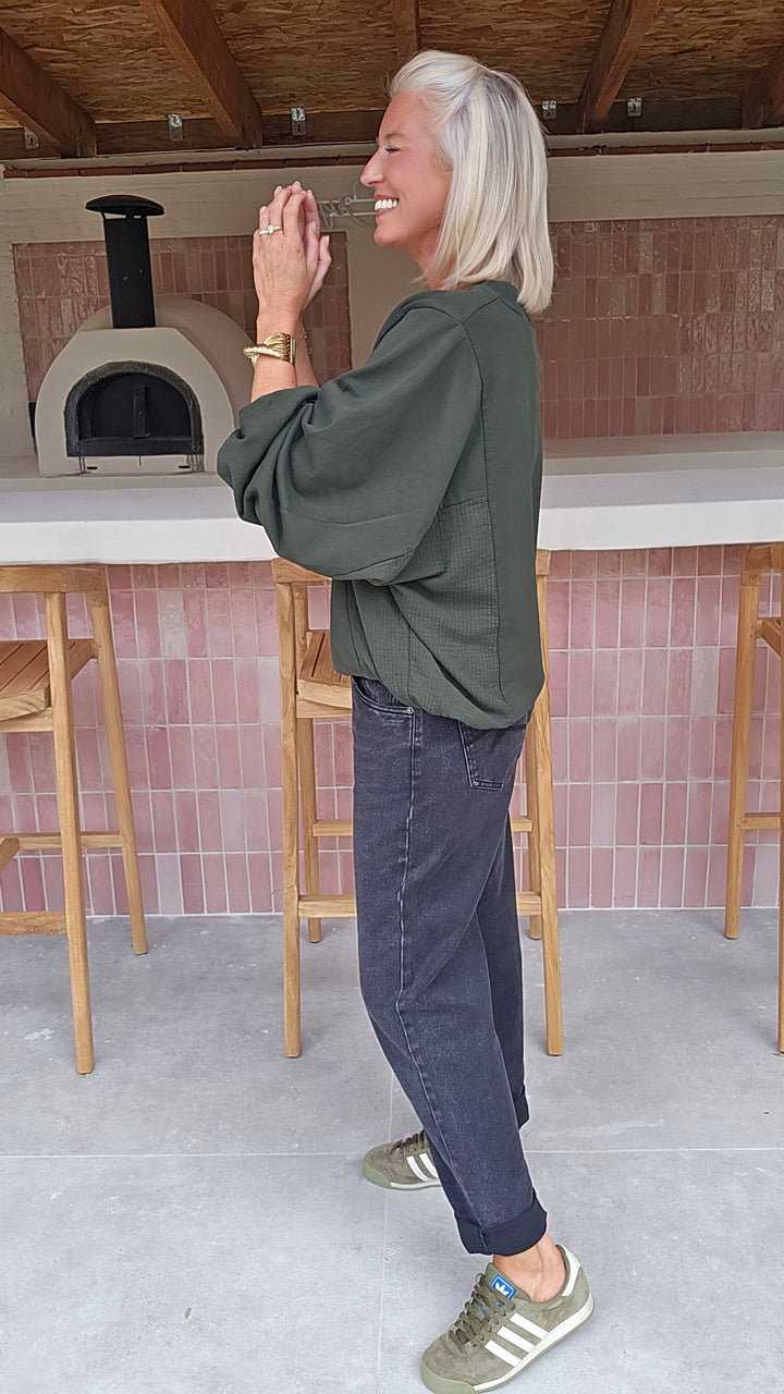 JENNAH sweatshirt khaki