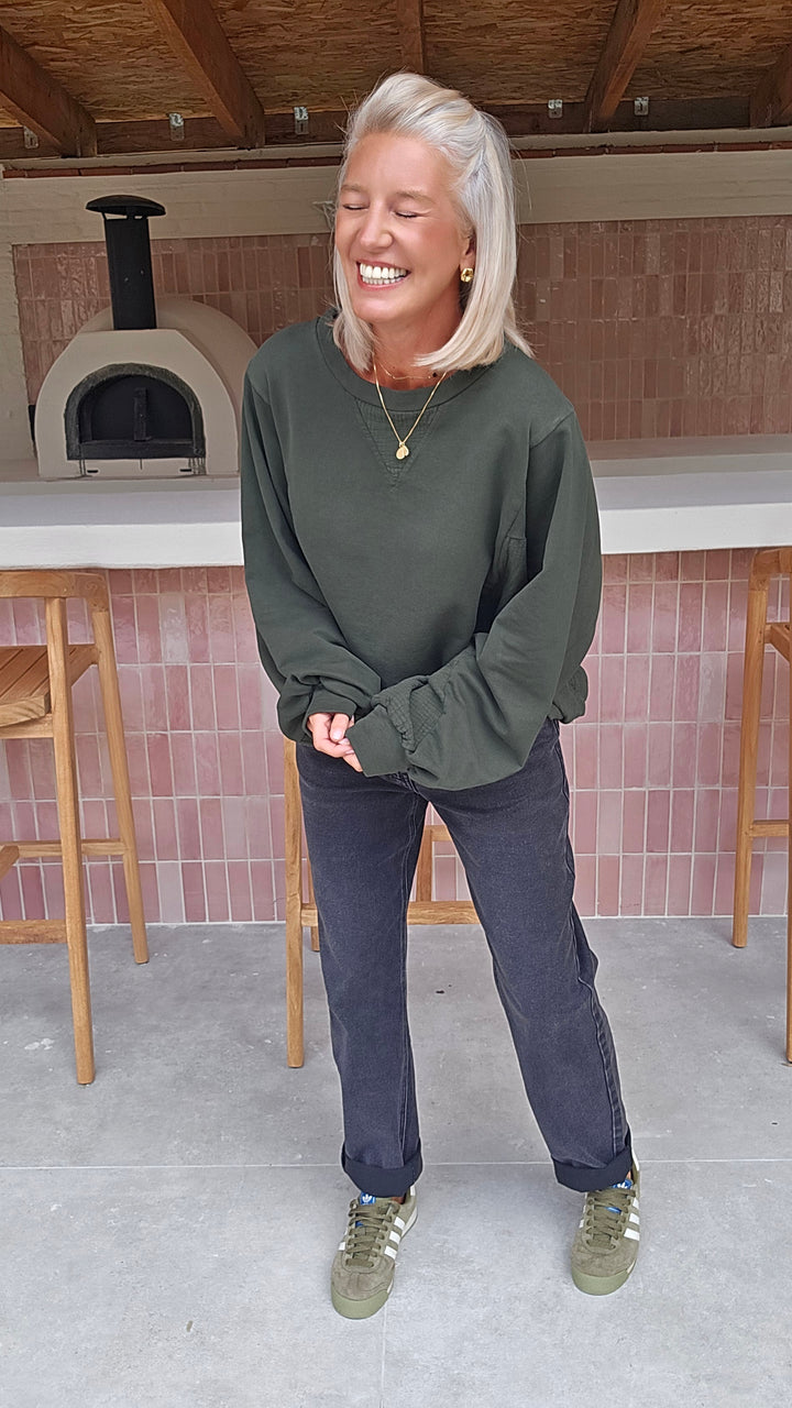 JENNAH sweatshirt khaki