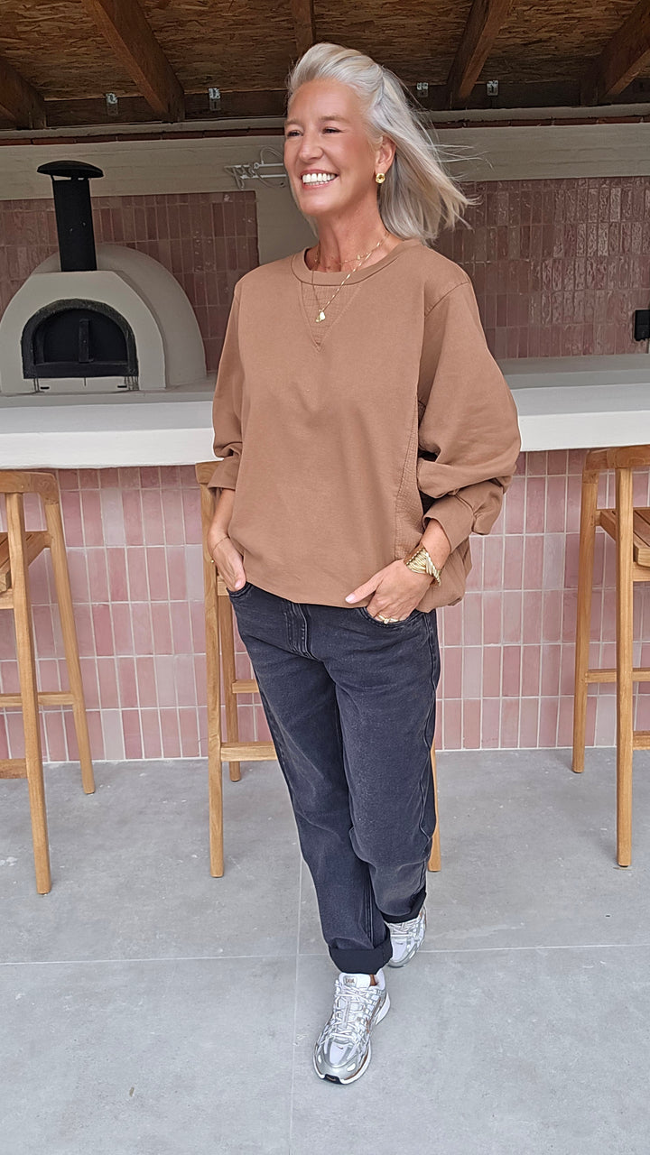 JENNAH sweatshirt camel