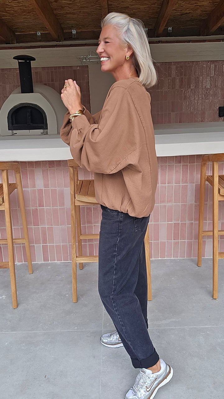 JENNAH sweatshirt camel