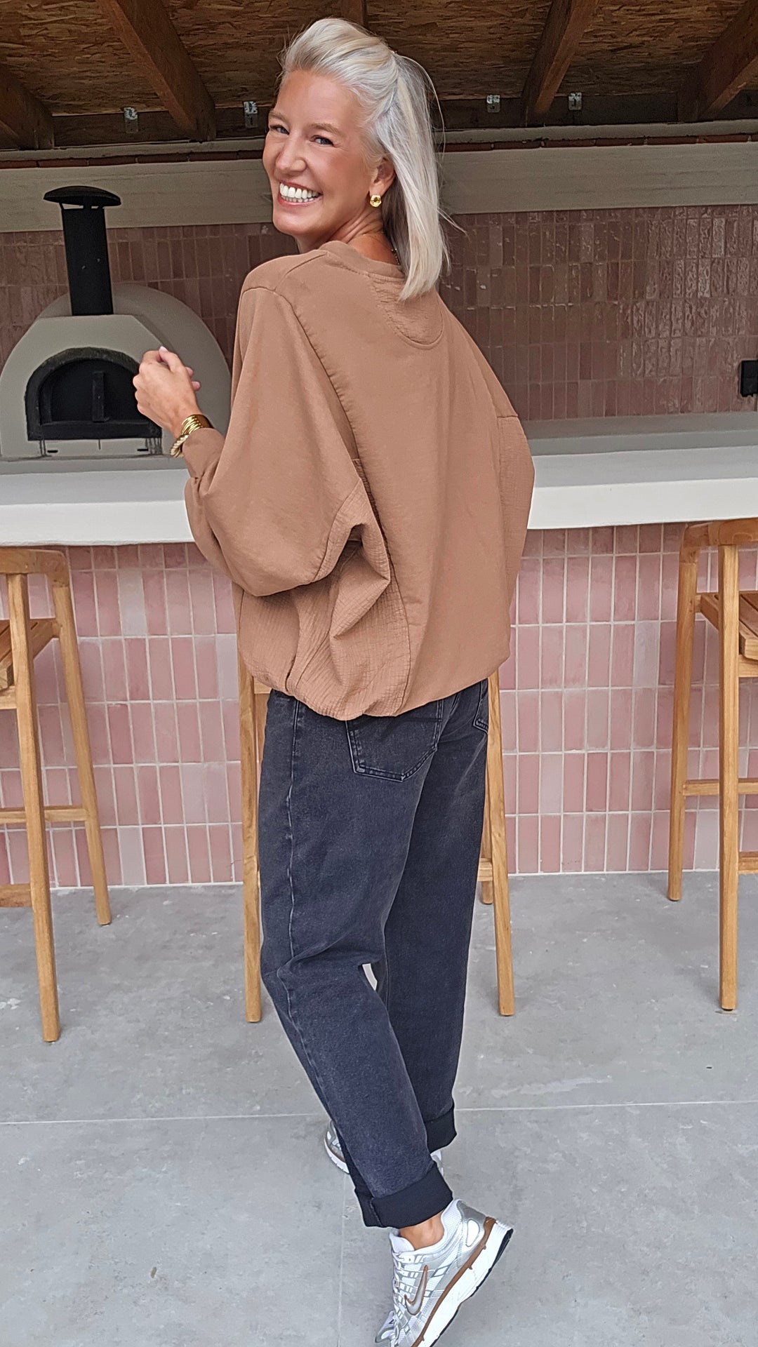 JENNAH sweatshirt camel