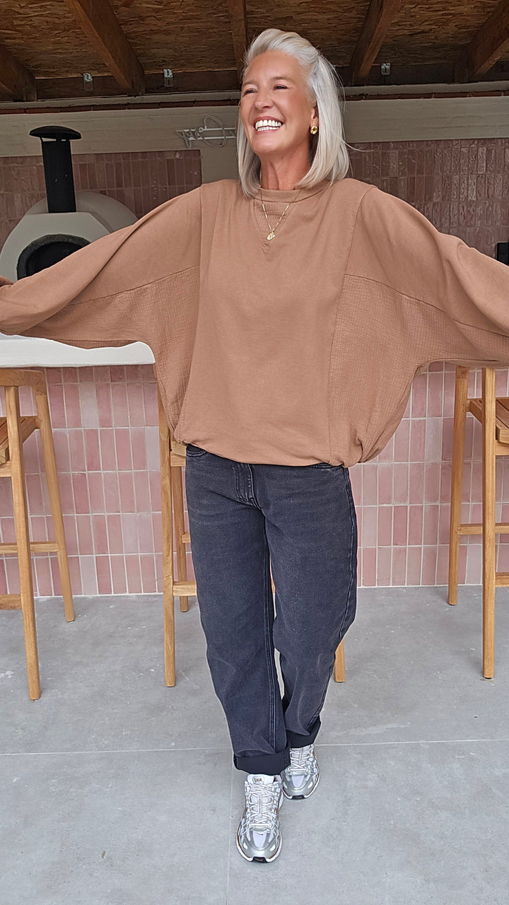 JENNAH sweatshirt camel