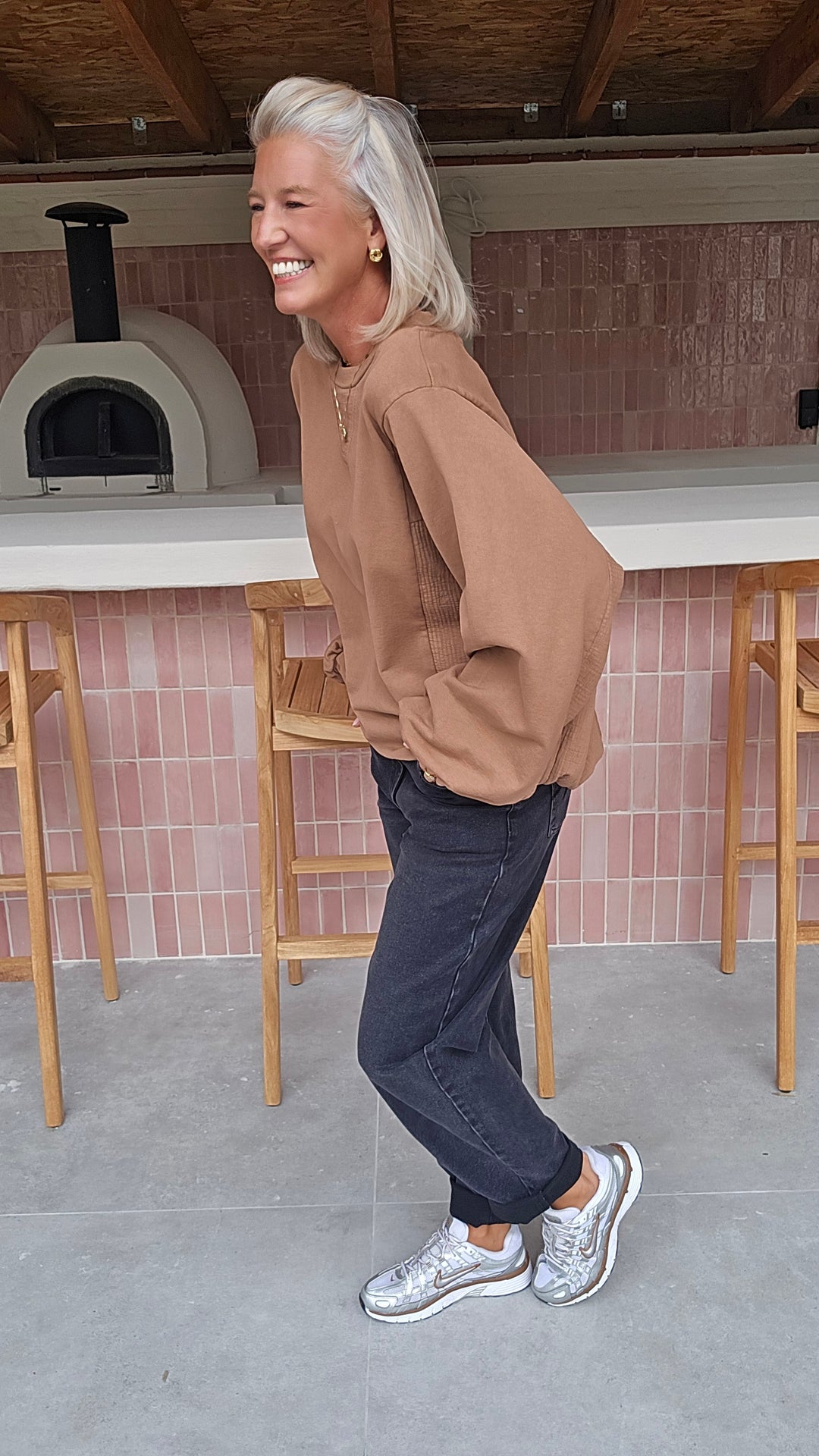 JENNAH sweatshirt camel