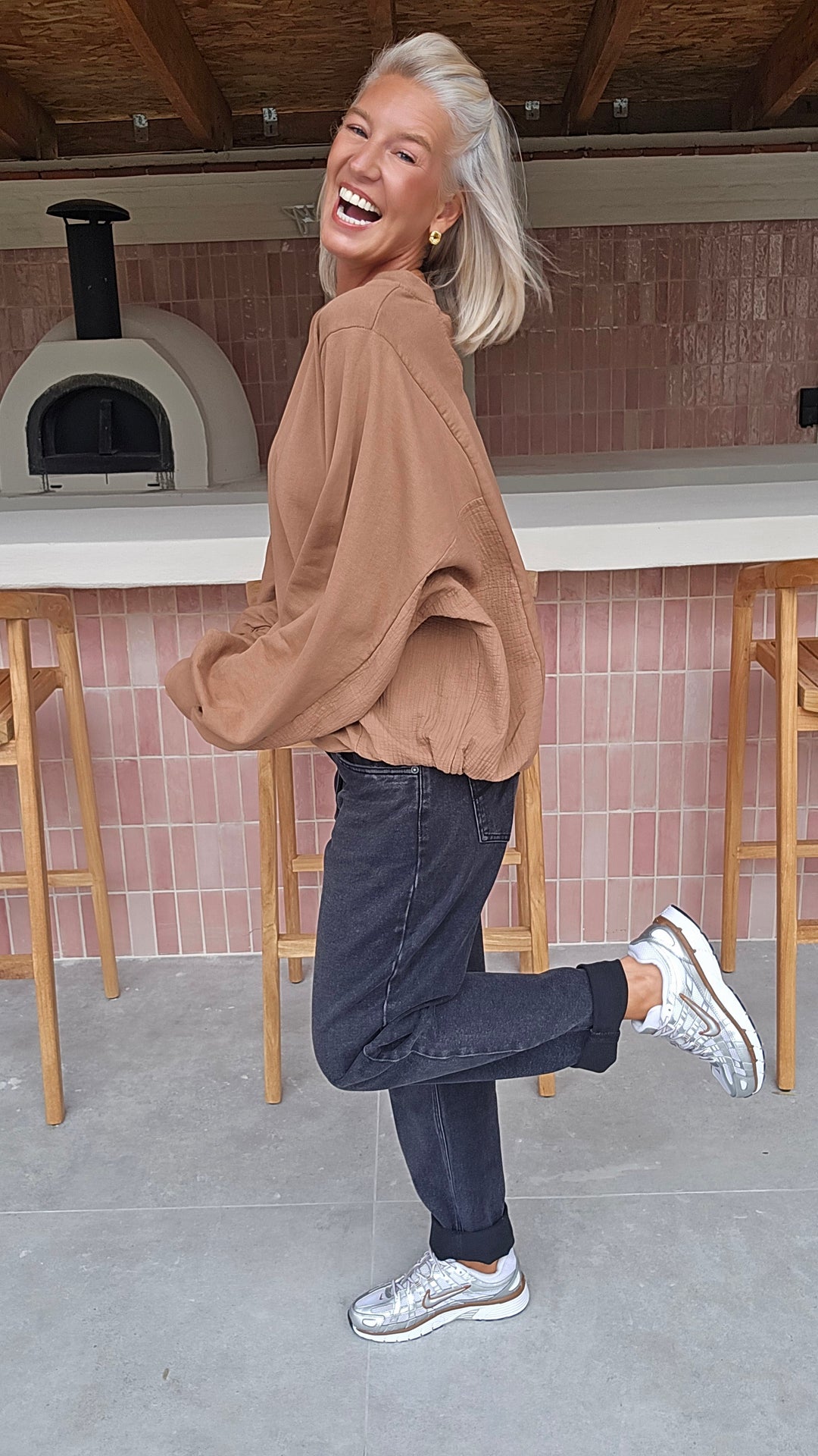 JENNAH sweatshirt camel