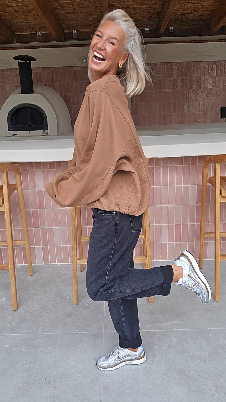 JENNAH sweatshirt camel