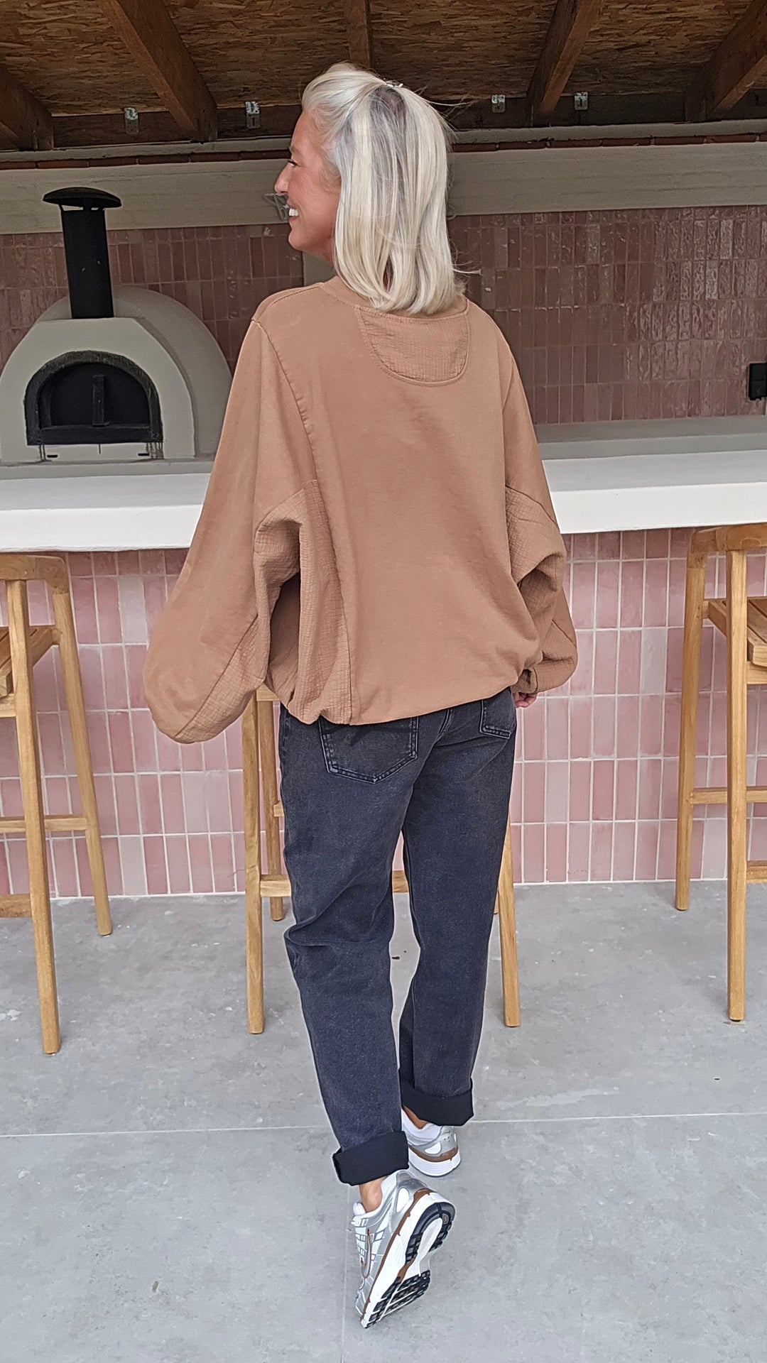 JENNAH sweatshirt camel