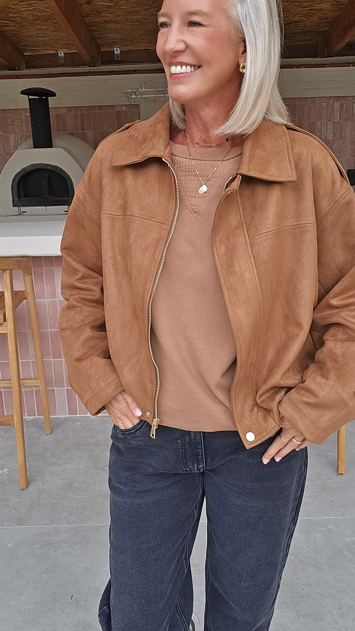 MARGAUX jacket camel