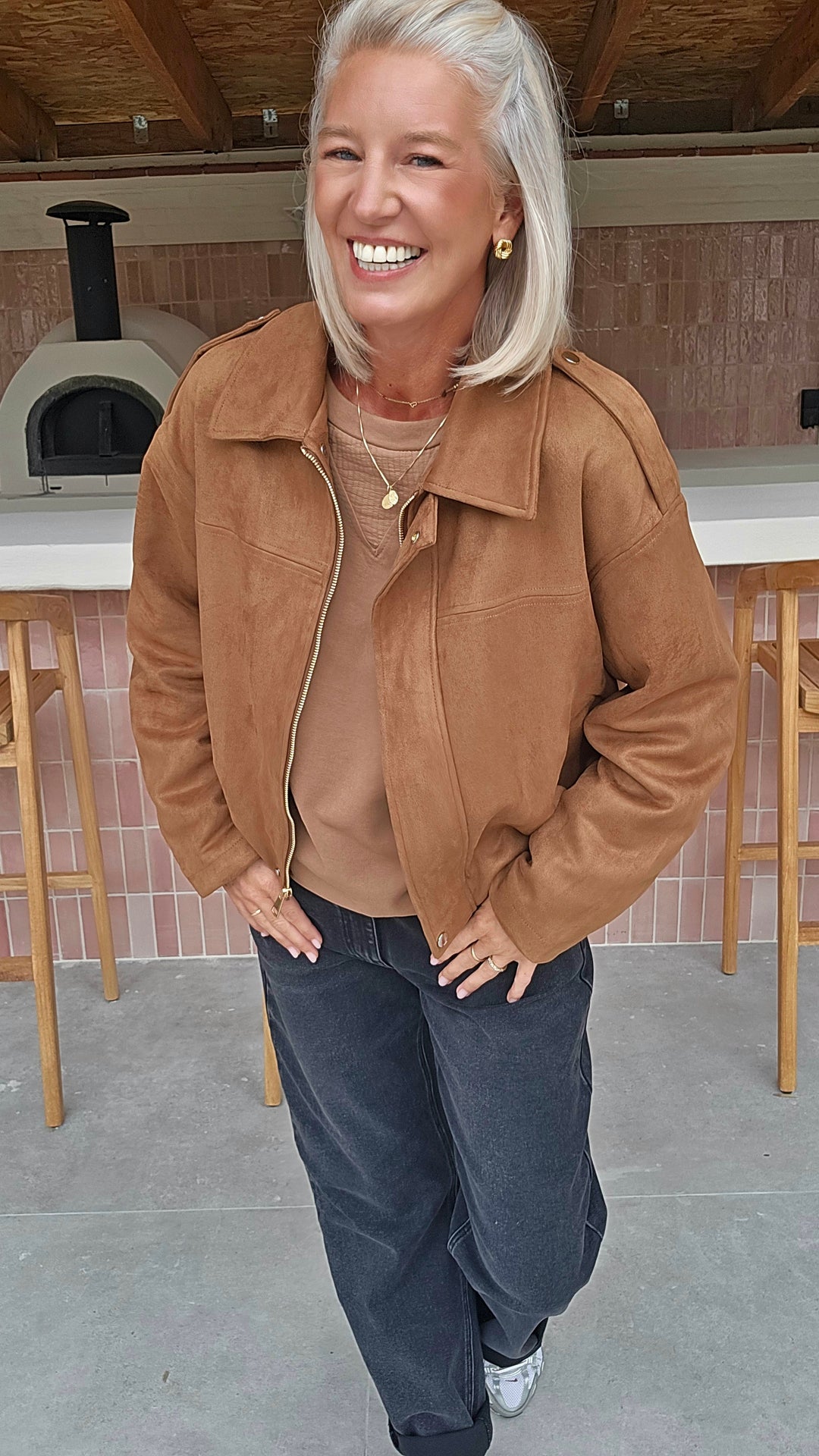 MARGAUX jacket camel
