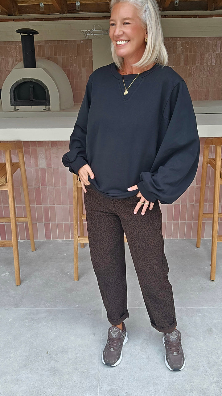 JENNAH sweatshirt black