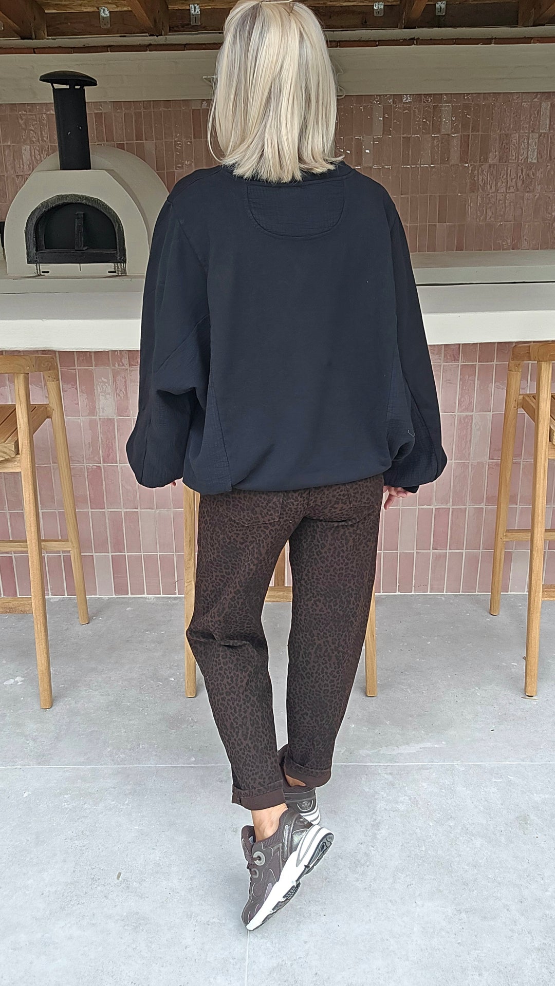 JENNAH sweatshirt black