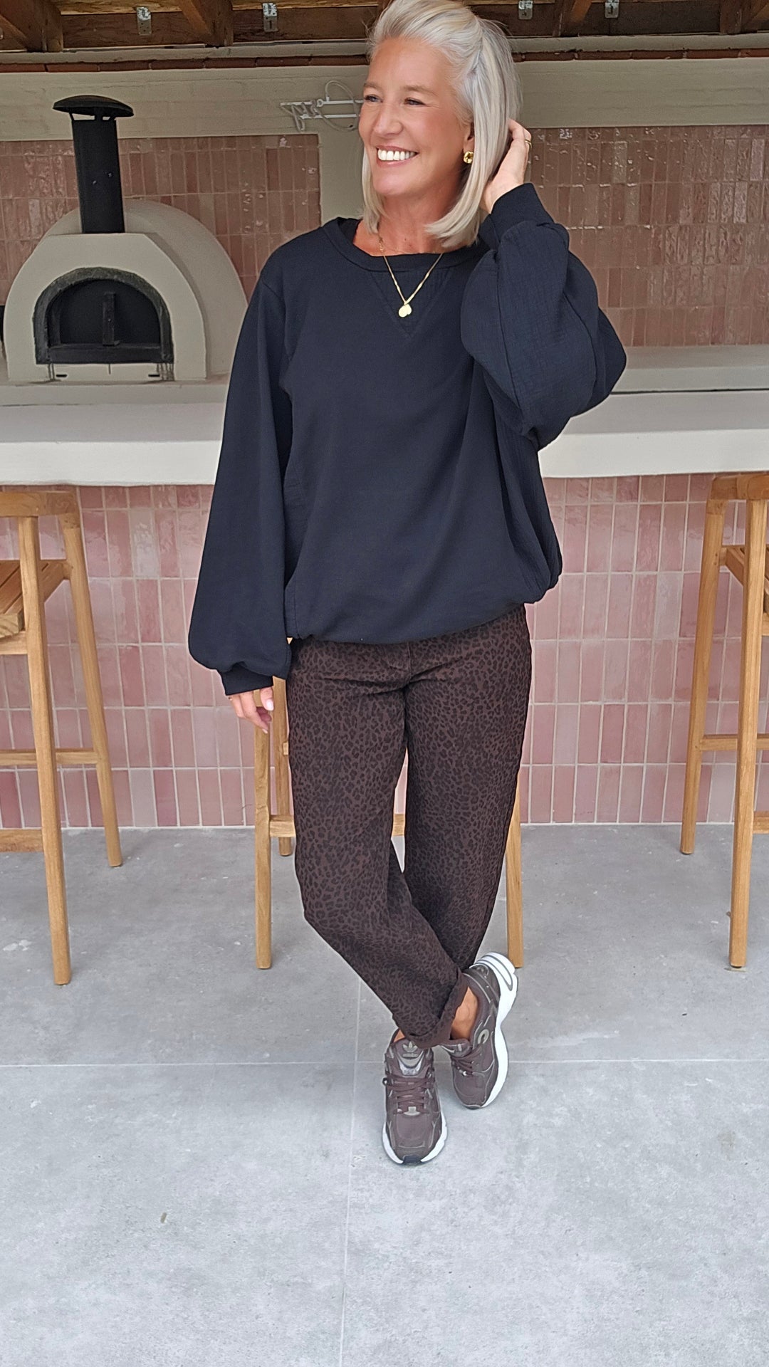 JENNAH sweatshirt black