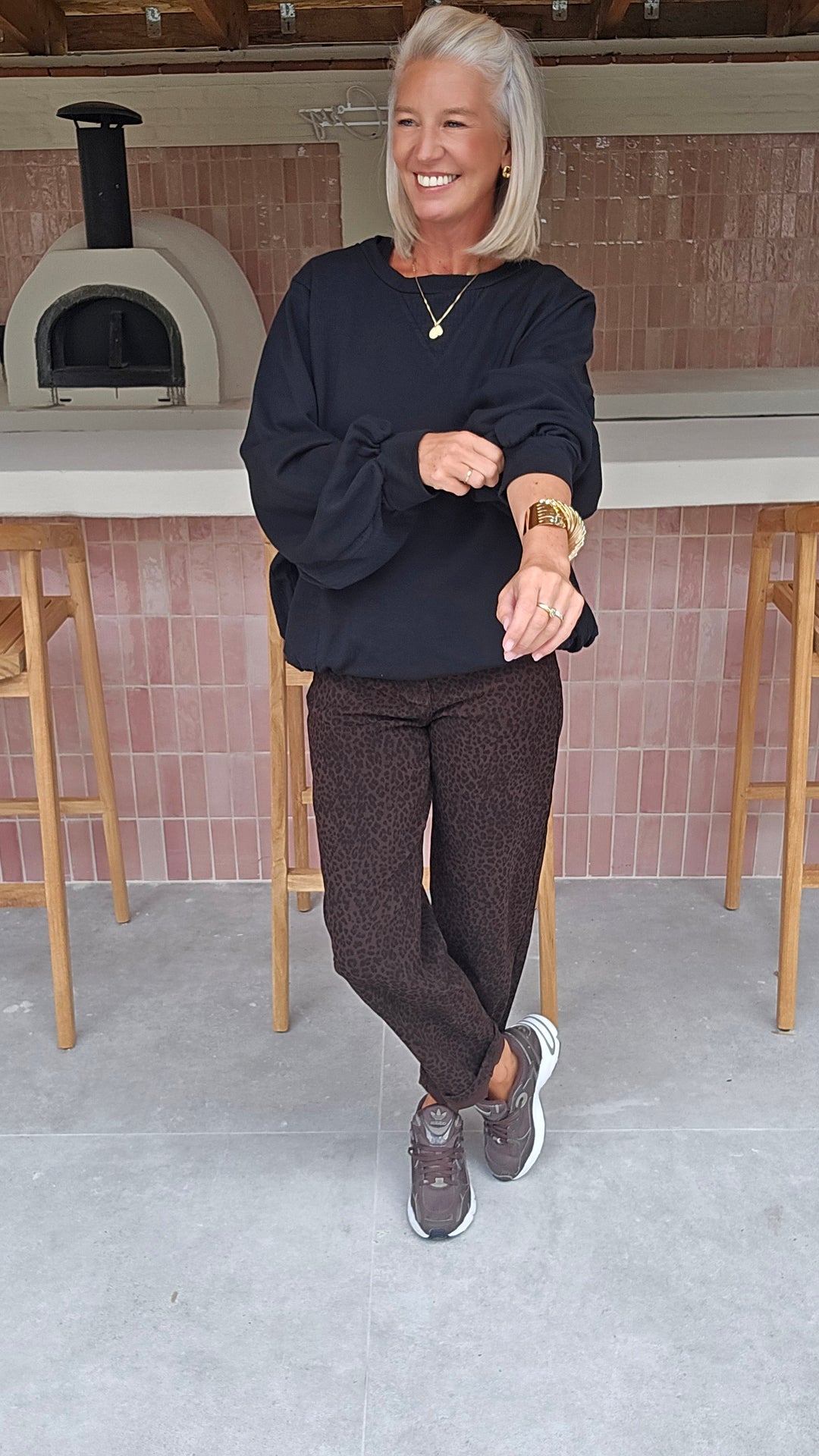 JENNAH sweatshirt black