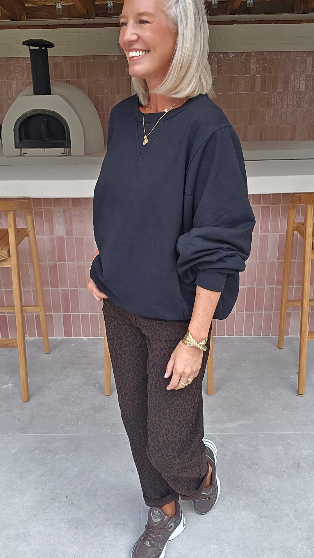 JENNAH sweatshirt black