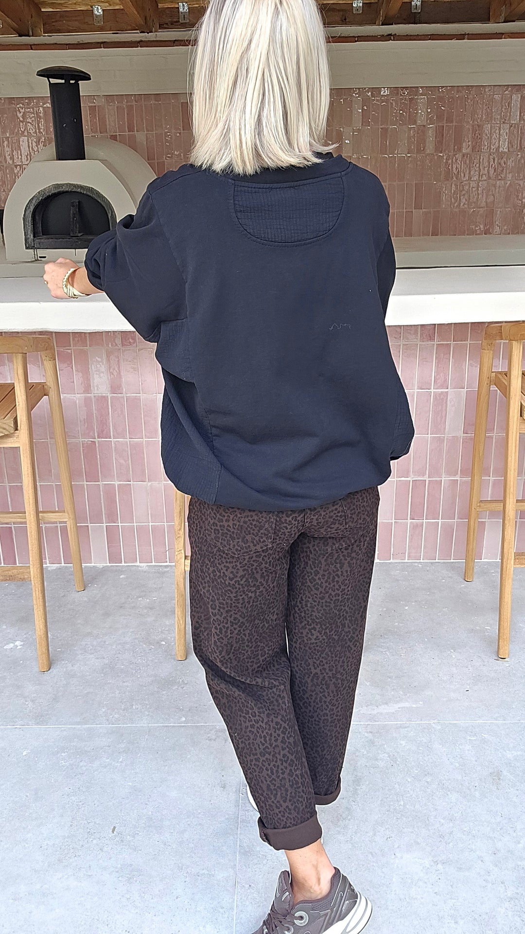 JENNAH sweatshirt black